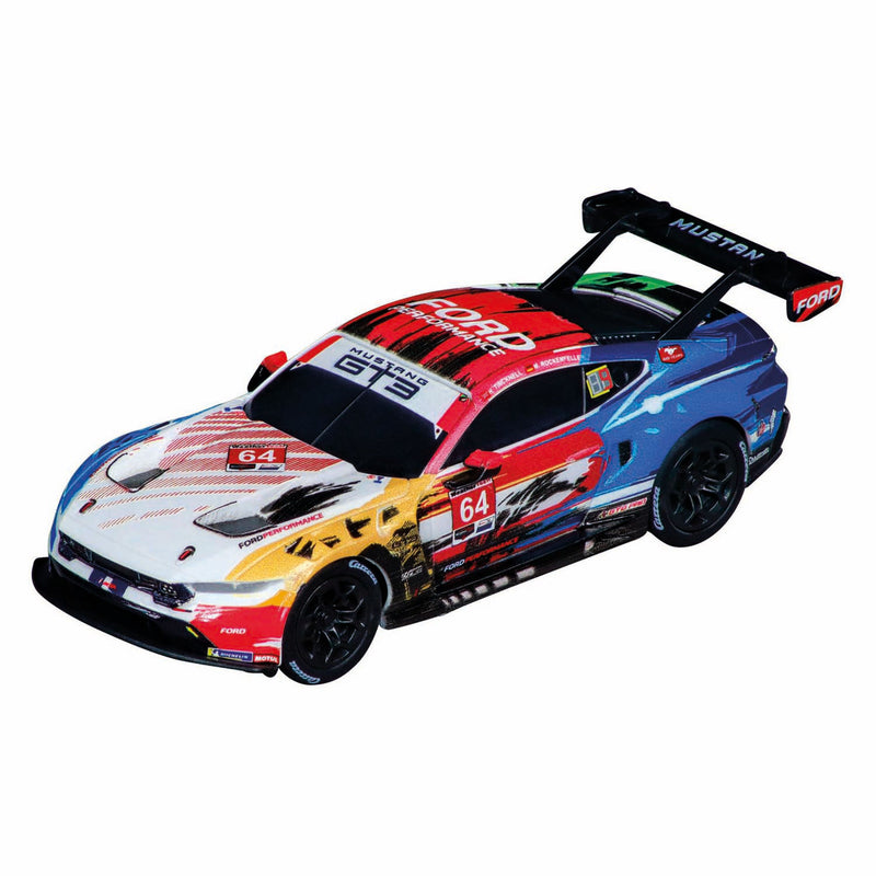 ギャラリービューアに画像をロードする, Carrera pull back ford mustang gt3 1:43 - 3st.