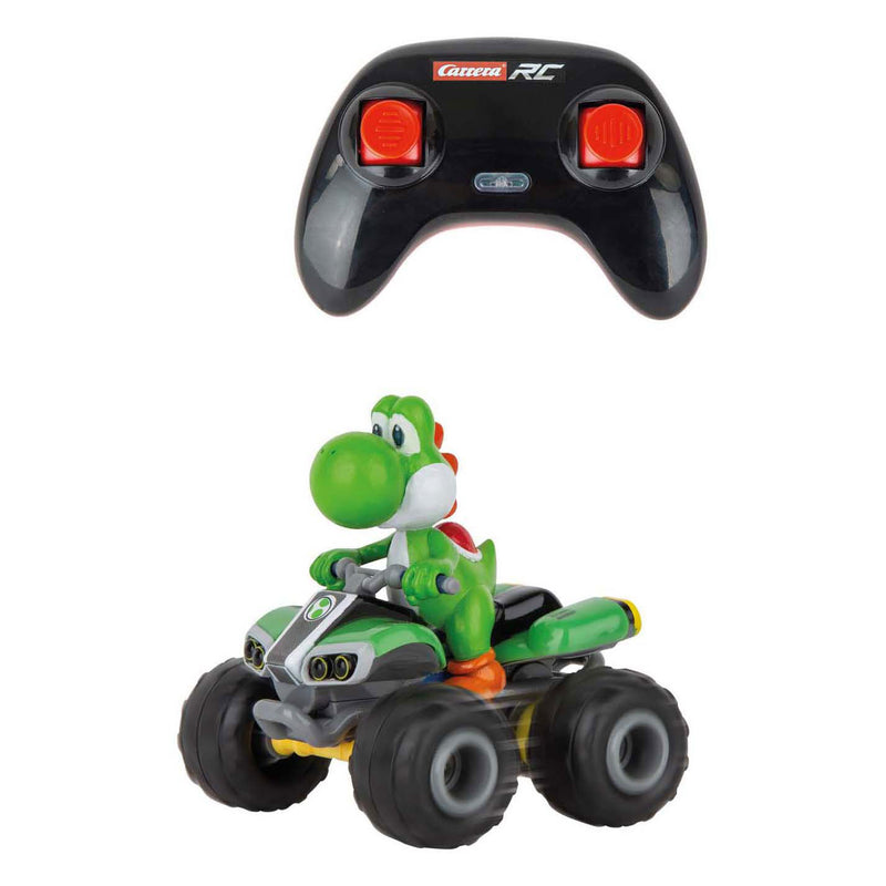 Load image into Gallery viewer, Carrera rc 2,4ghz mario kart yoshi - mini quad 1:40