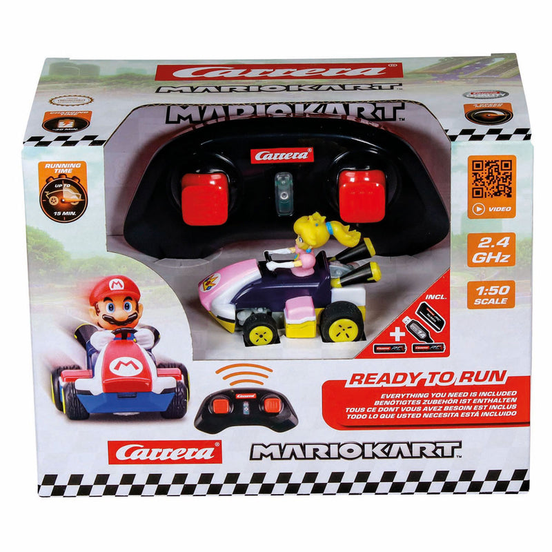 Load image into Gallery viewer, Carrera mini rc 2,4ghz mario kar peach - 1:50
