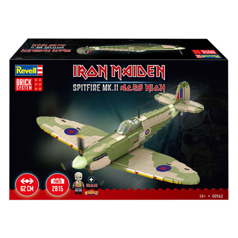 Afbeelding laden in galerijviewer, Revell brick system bouwblokjes iron maiden spitfire mk.ii aces high 1:18 - 2802dlg.