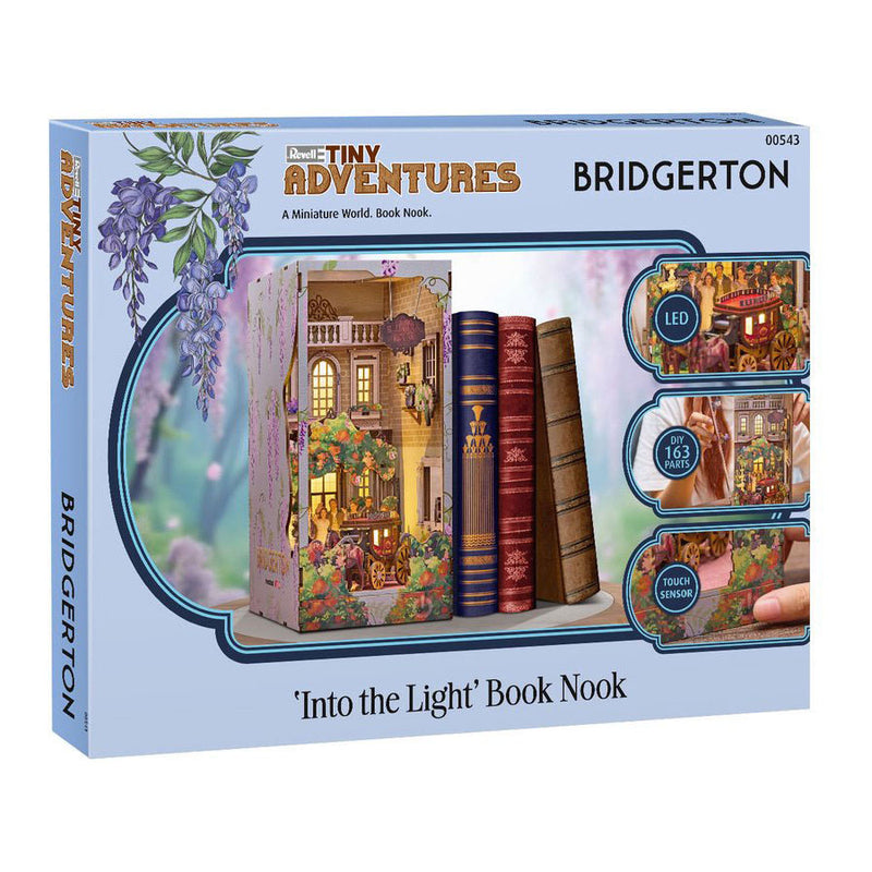 Load image into Gallery viewer, Revell tiny adventures book nook bridgerton into the light - 163dlg.