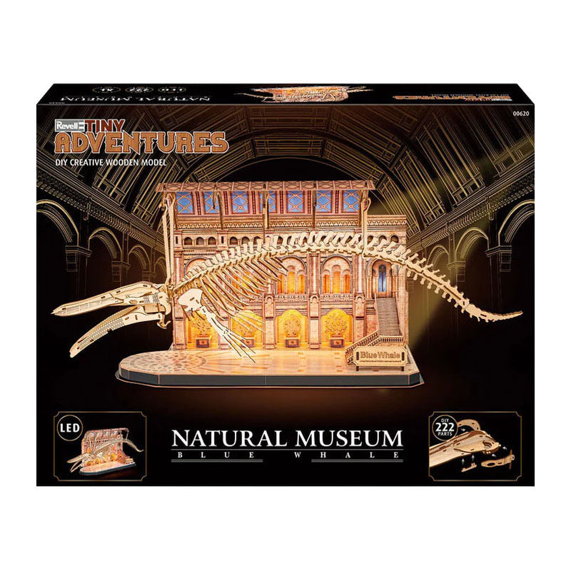 Load image into Gallery viewer, Revell tiny adventures natural museum blue whale - 222dlg.