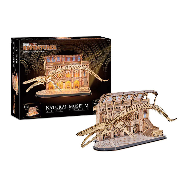 Load image into Gallery viewer, Revell tiny adventures natural museum blue whale - 222dlg.