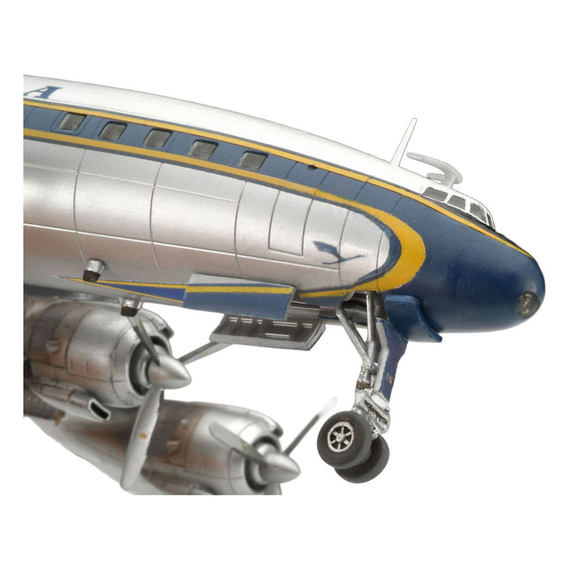 Afbeelding laden in galerijviewer, Revell modelbouwpakket vliegtuigen - 03745 lockheed l.1049g super constellation - lufthansa 100 - duits passagiersvliegtuig plastic - 1:144 - modelbouw