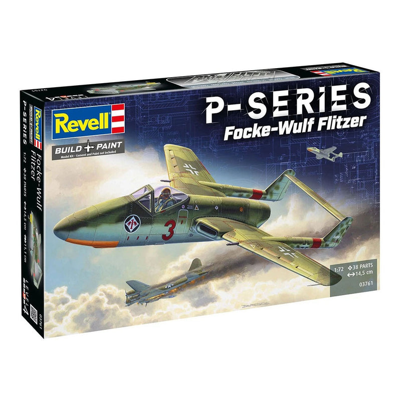 Afbeelding laden in galerijviewer, Revell modelbouwpakket focke-wulf tl jager flitzer 1:72 - 38dlg.