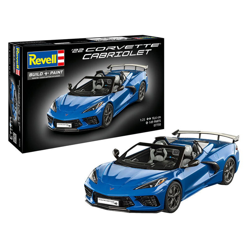 Load image into Gallery viewer, Revell modelbouwpakket corvette c8 cabriolet 1:25 - 149dlg.