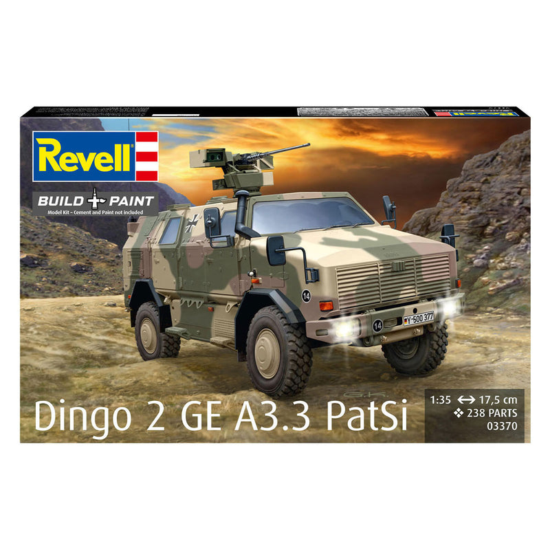 Afbeelding laden in galerijviewer, Revell modelbouwpakket dingo 2 ge a3.3 patsi 1:35 - 238dlg.