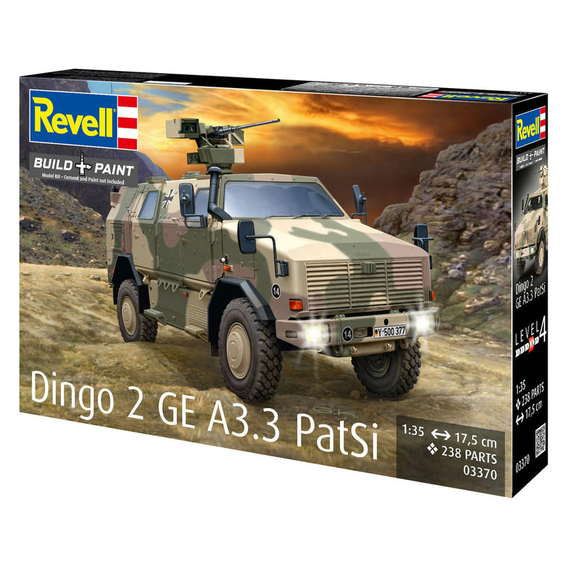 Afbeelding laden in galerijviewer, Revell modelbouwpakket dingo 2 ge a3.3 patsi 1:35 - 238dlg.