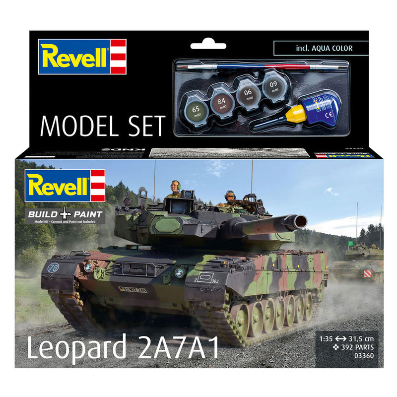 Afbeelding laden in galerijviewer, Revell modelbouwpakket leopard 2a7a1 1:35 - 392dlg.