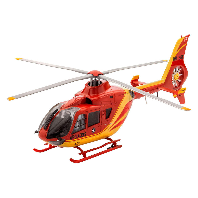Afbeelding laden in galerijviewer, Revell modelbouwpakket starter kit airbus helicopters ec135 air-glaciers 1:72 - 75dlg.