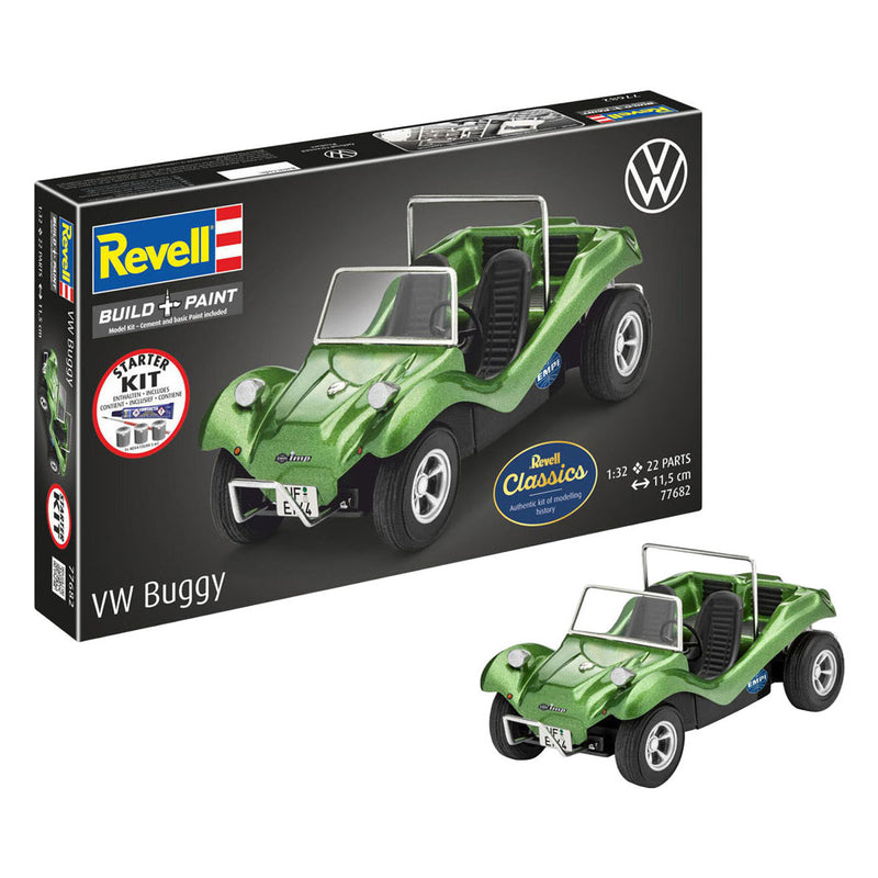 Afbeelding laden in galerijviewer, Revell modelbouwpakket starter kit vw buggy 1:32 - 22dlg.