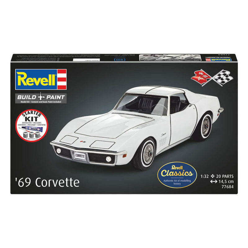 Afbeelding laden in galerijviewer, Revell modelbouwpakket starter kit corvette c3 1:32 - 20dlg.