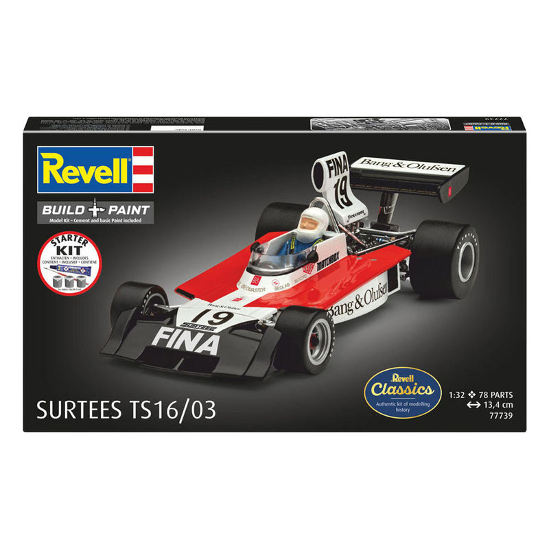Afbeelding laden in galerijviewer, Revell modelbouwpakket starter kit surtees ts16 03 1:32 - 78dlg.