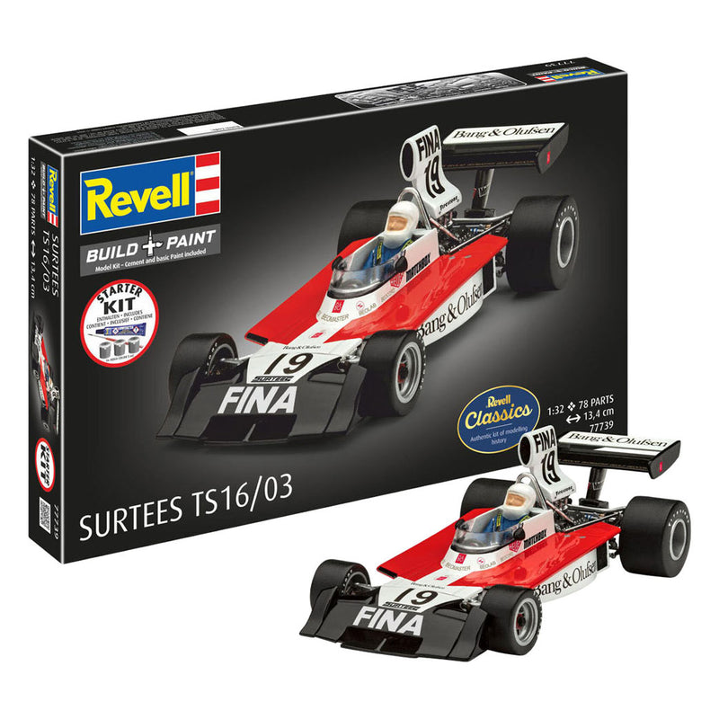 Afbeelding laden in galerijviewer, Revell modelbouwpakket starter kit surtees ts16 03 1:32 - 78dlg.