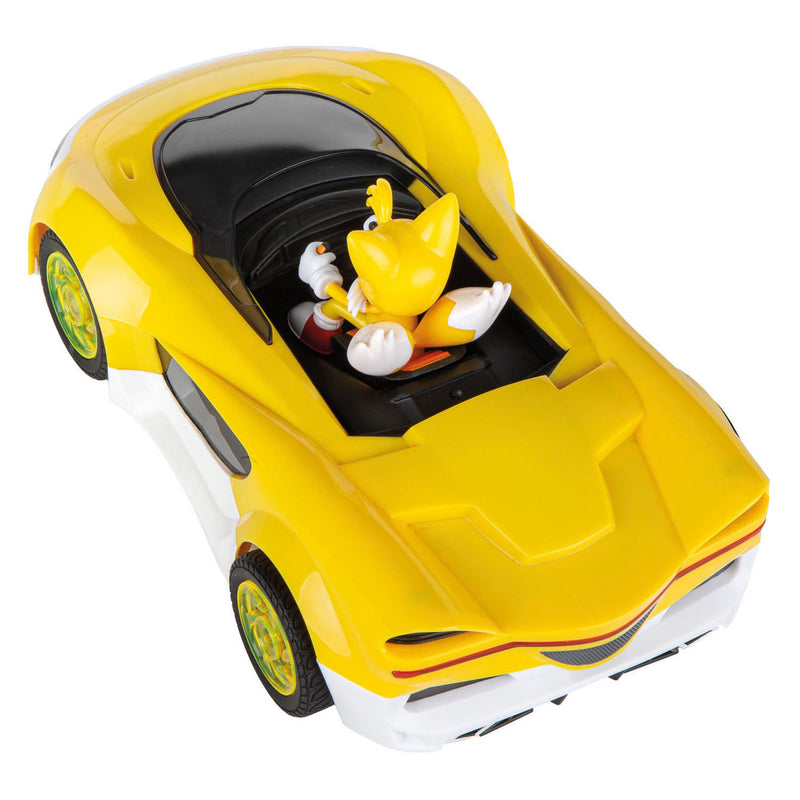 Afbeelding laden in galerijviewer, Carrera rc 2,4ghz sonic racing crossworlds - tails - 1:18