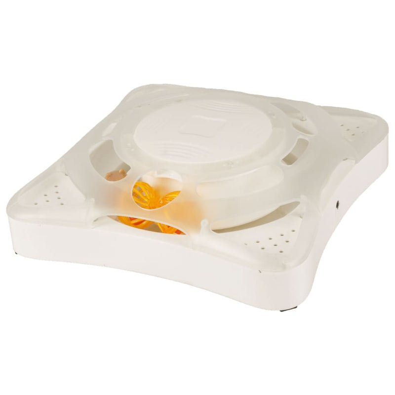 Load image into Gallery viewer, Flamingo kattenrolspeelgoed orbit 26x26x8 cm wit