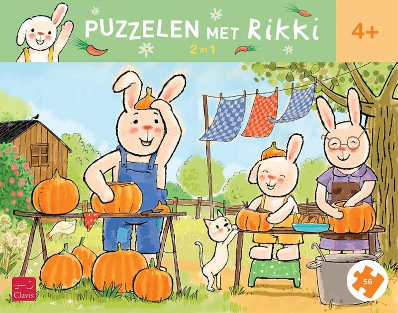 Afbeelding laden in galerijviewer, Puzzelen met rikki. 2+