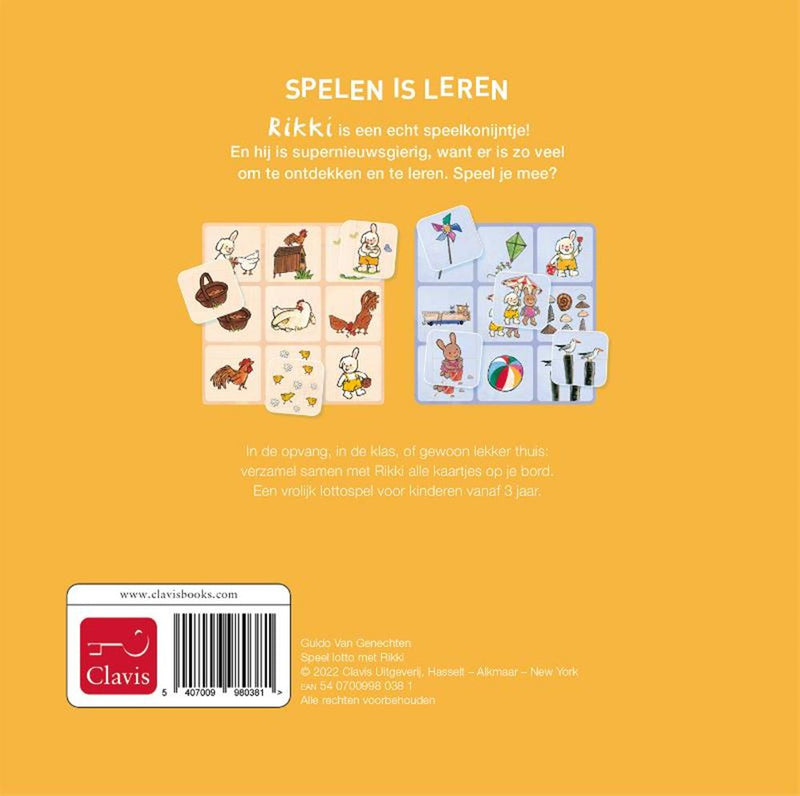 Afbeelding laden in galerijviewer, Speel lotto met rikki. 3+