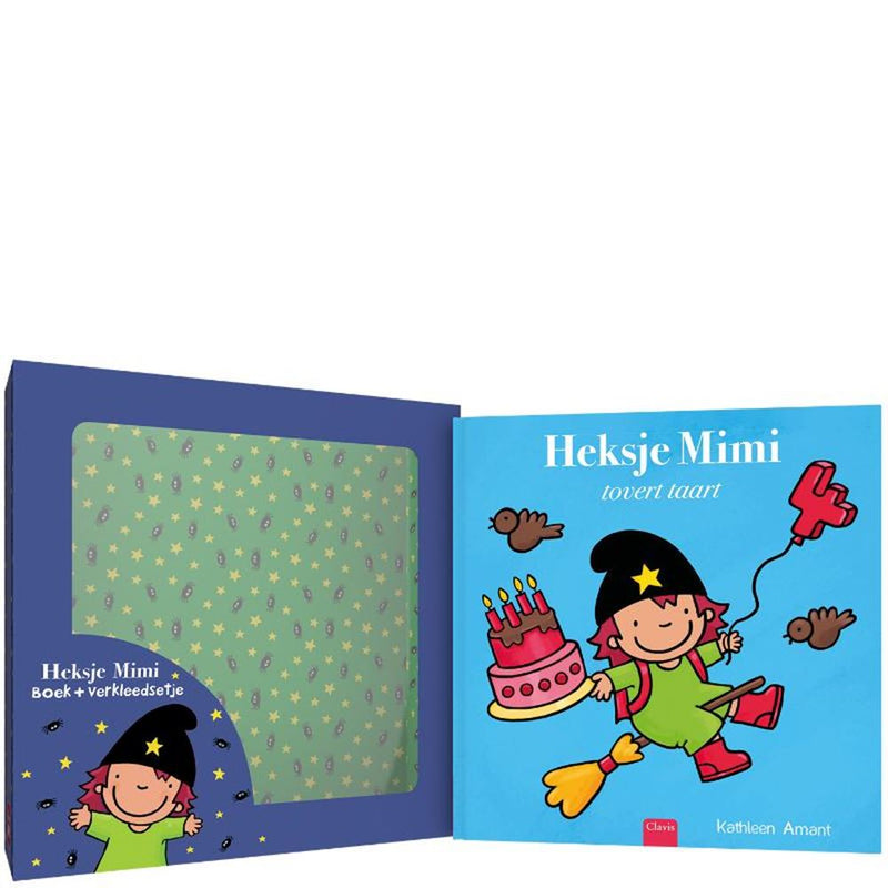 Afbeelding laden in galerijviewer, Heksje mimi boek + verkleedsetje 4+