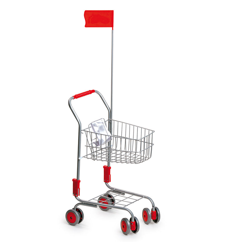 Load image into Gallery viewer, Small foot - winkelwagen met poppenzitje en vlag