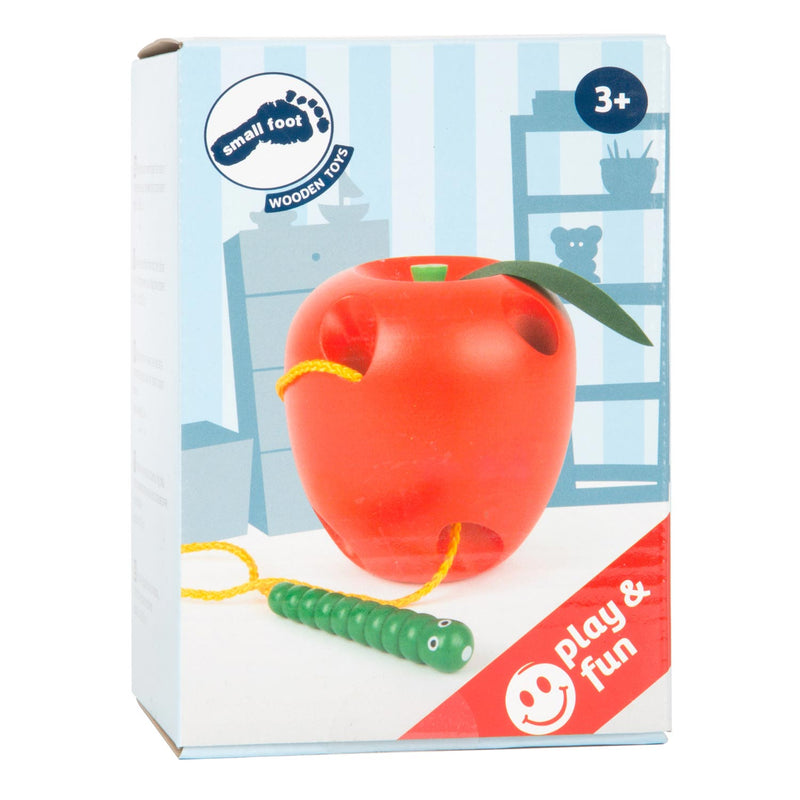 Load image into Gallery viewer, Small foot - houten rijg appel