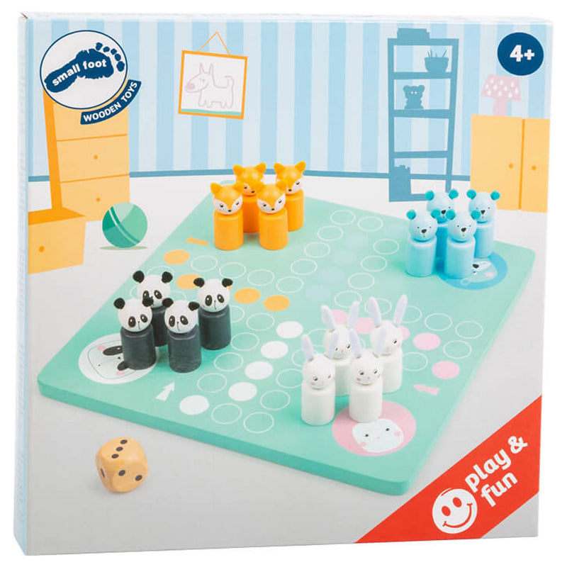 Afbeelding laden in galerijviewer, Small foot - ludospel dieren hout