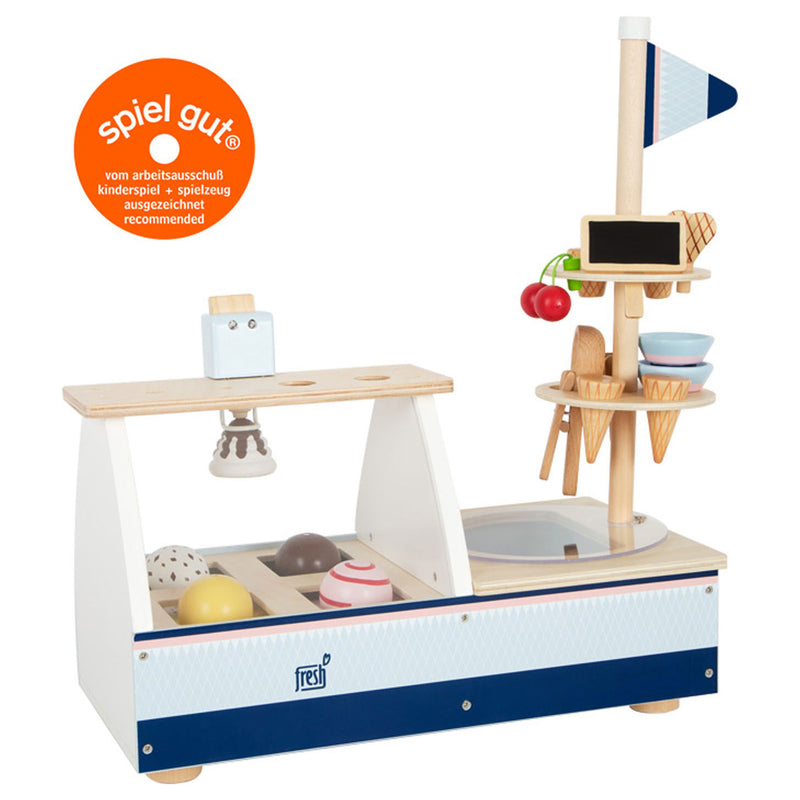 Load image into Gallery viewer, Small foot - houten ijskraam, 21dlg.