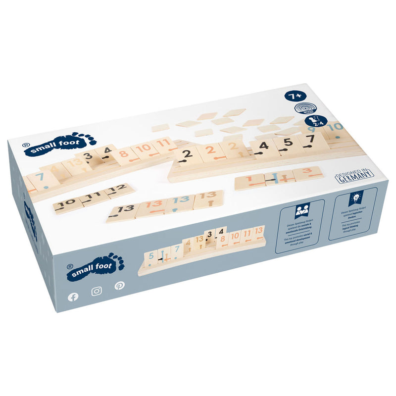 Afbeelding laden in galerijviewer, Small foot - houten rummy spel