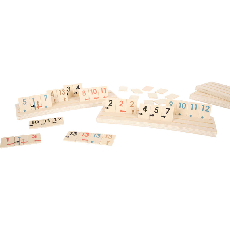 Afbeelding laden in galerijviewer, Small foot - houten rummy spel
