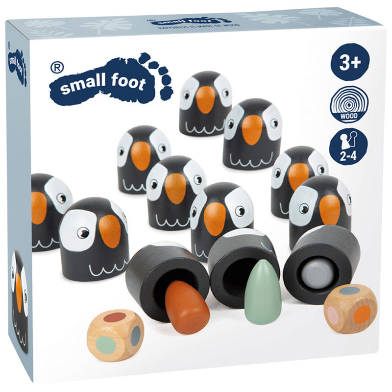 Laden Sie das Bild in Galerie -Viewer, Small foot - houten memospel pinguin, 26dlg.