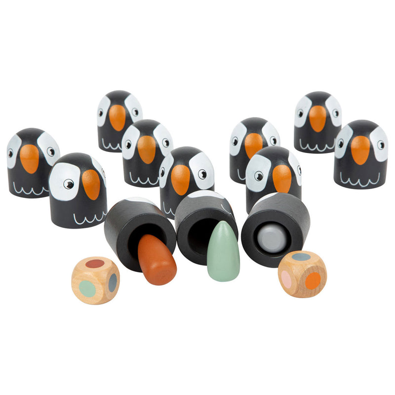 Load image into Gallery viewer, Small foot - houten memospel pinguin, 26dlg.