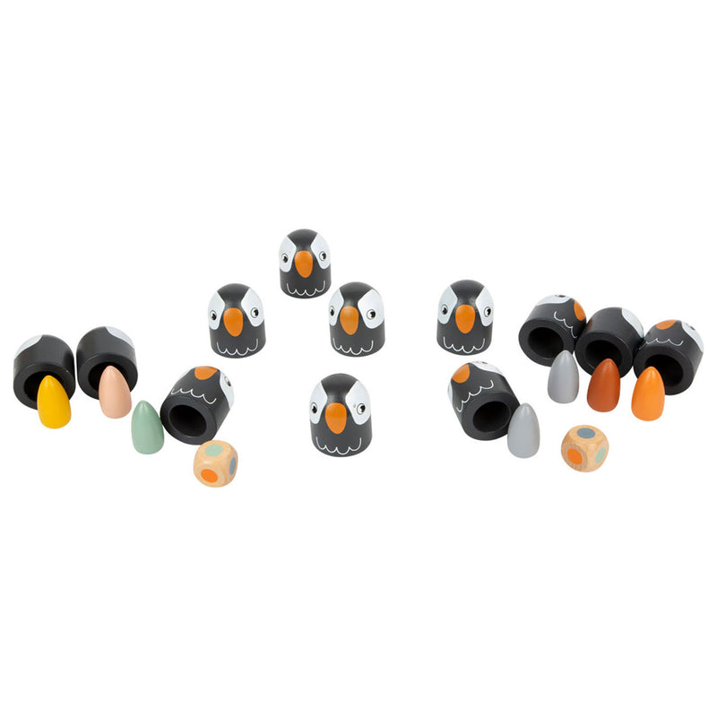 Afbeelding laden in galerijviewer, Small foot - houten memospel pinguin, 26dlg.
