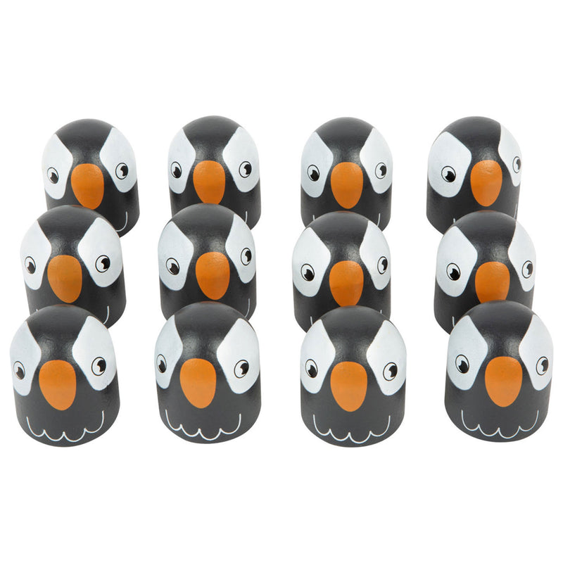 Afbeelding laden in galerijviewer, Small foot - houten memospel pinguin, 26dlg.