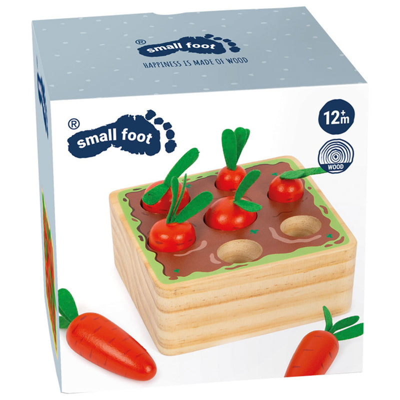 ギャラリービューアに画像をロードする, Small foot - houten wortel vormenstoof, 8dlg.