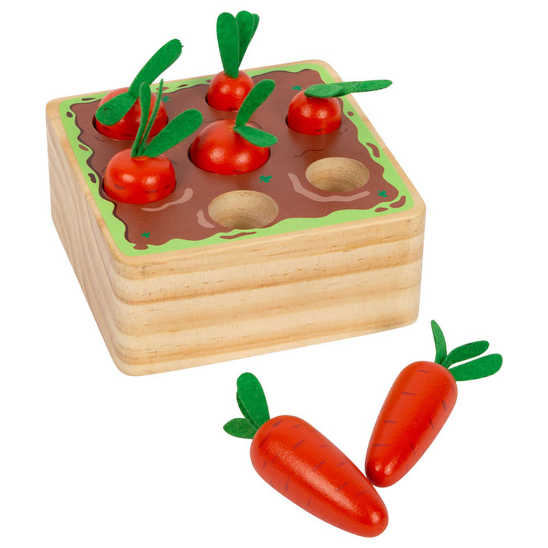 Load image into Gallery viewer, Small foot - houten wortel vormenstoof, 8dlg.