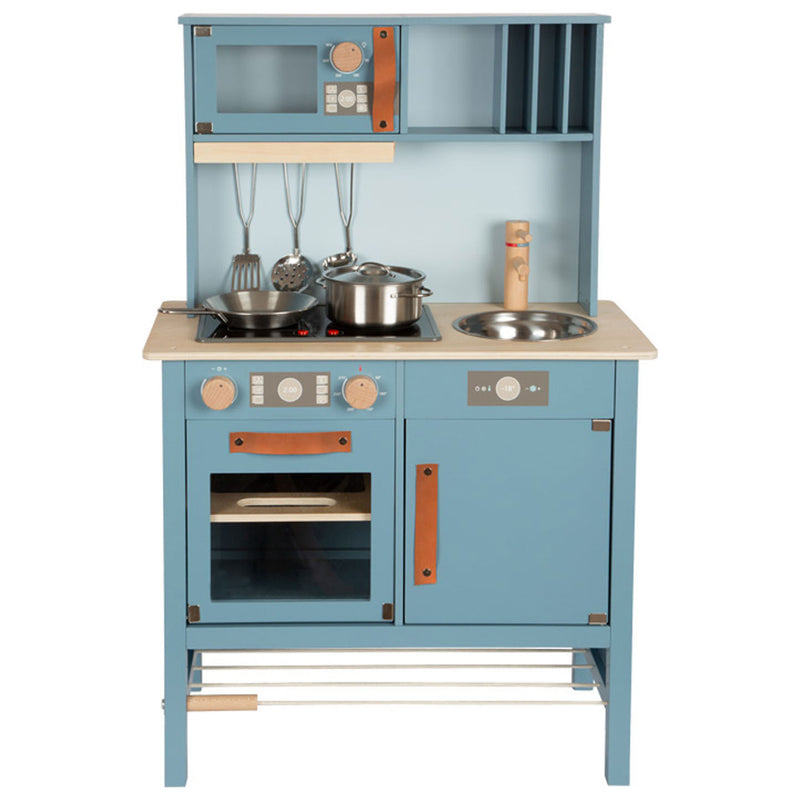 Load image into Gallery viewer, Small foot - houten kinderkeuken blauw, 7dlg.