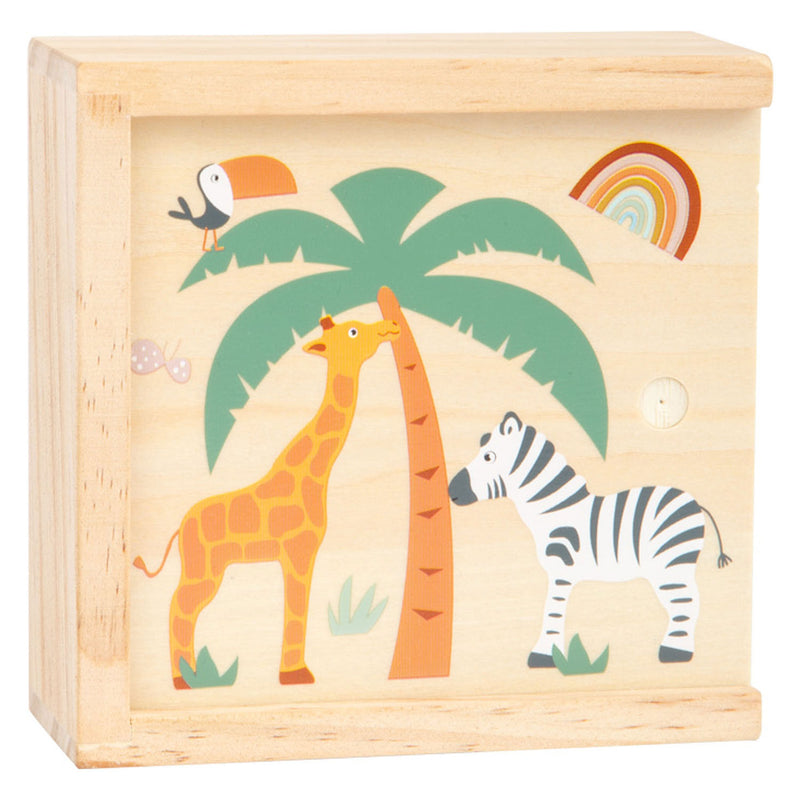 Afbeelding laden in galerijviewer, Small foot - houten memo safari