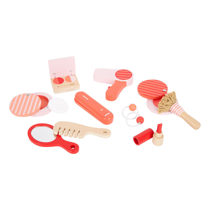 Chargez l'image dans la visionneuse de la galerie, Small foot - houten retro speel make-up in koffer