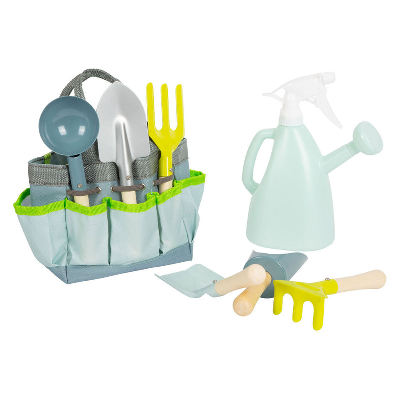 Load image into Gallery viewer, Small foot - tas met tuingereedschap, 8dlg.