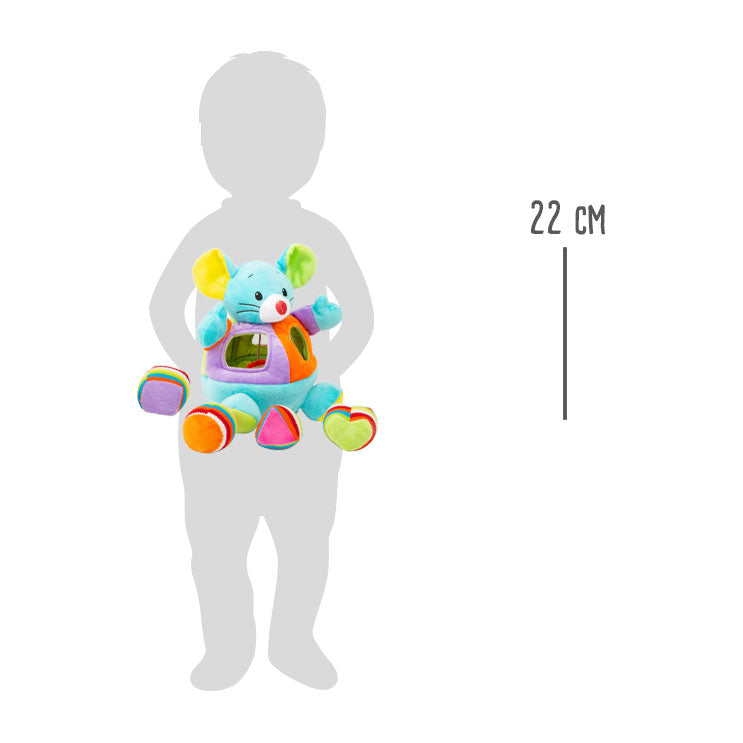 Load image into Gallery viewer, Small foot - vormenstoof muis pluche, 5dlg.