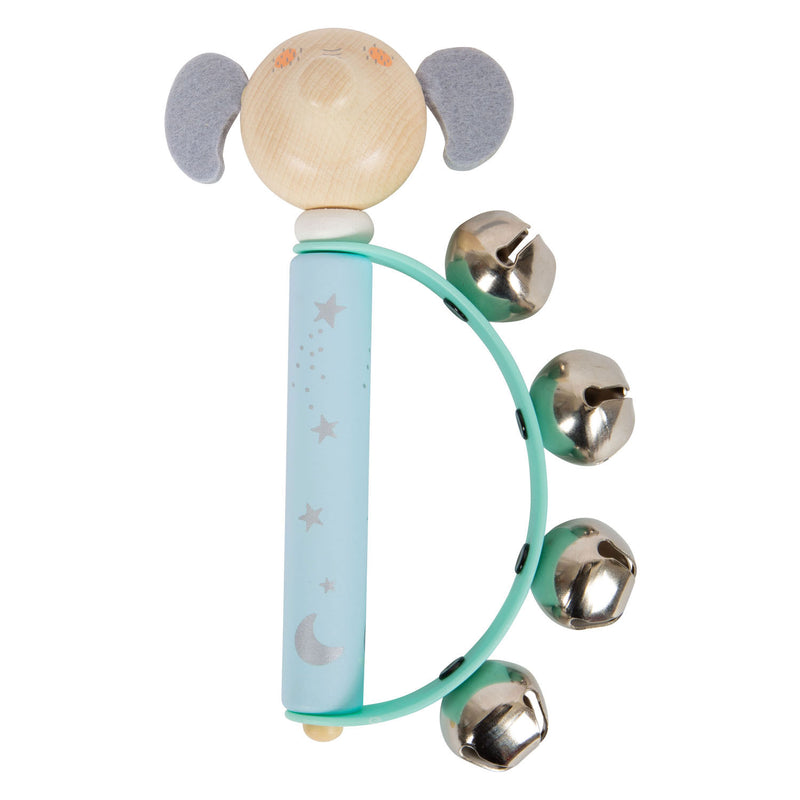 Load image into Gallery viewer, Small foot - houten baby tamboerijn dier pastel