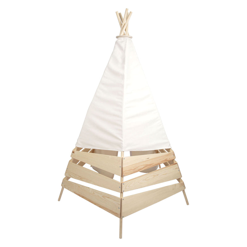 Afbeelding laden in galerijviewer, Small foot - houten tipi tent outdoor