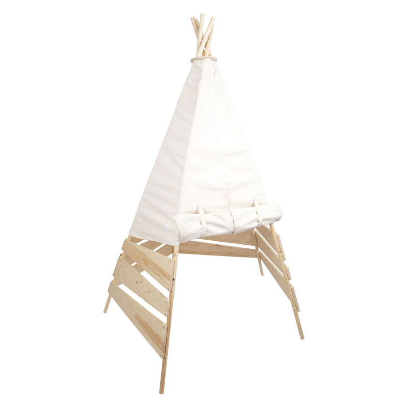 Afbeelding laden in galerijviewer, Small foot - houten tipi tent outdoor