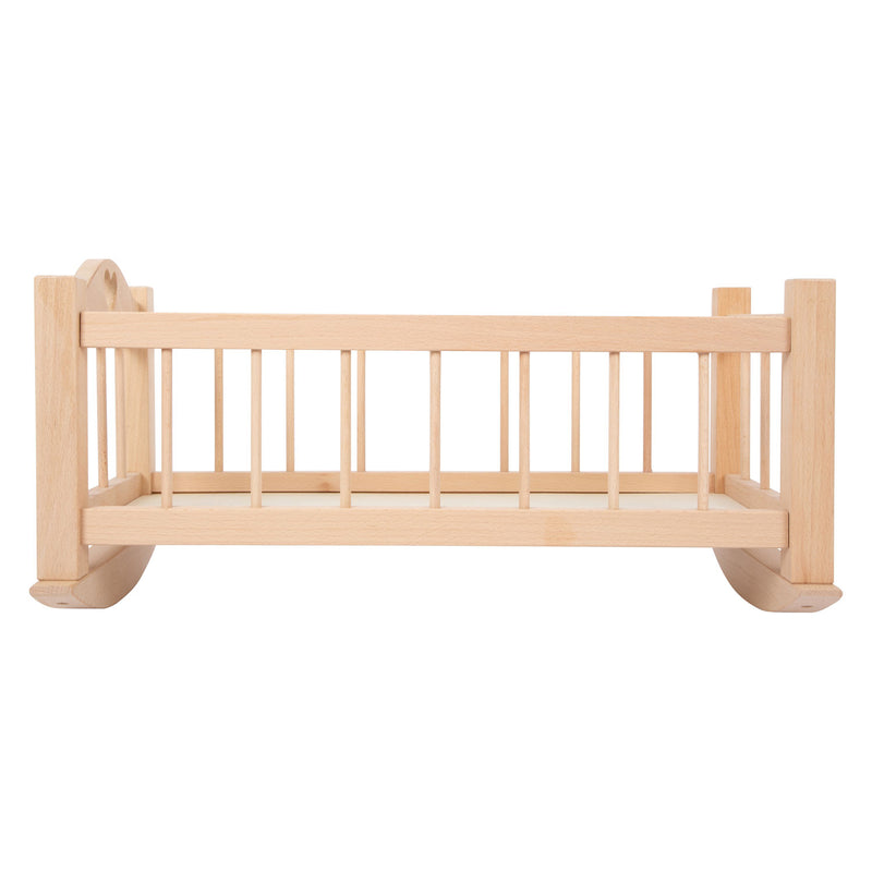 Load image into Gallery viewer, Small Foot Houten Schommel Poppenbed Natuurlijk