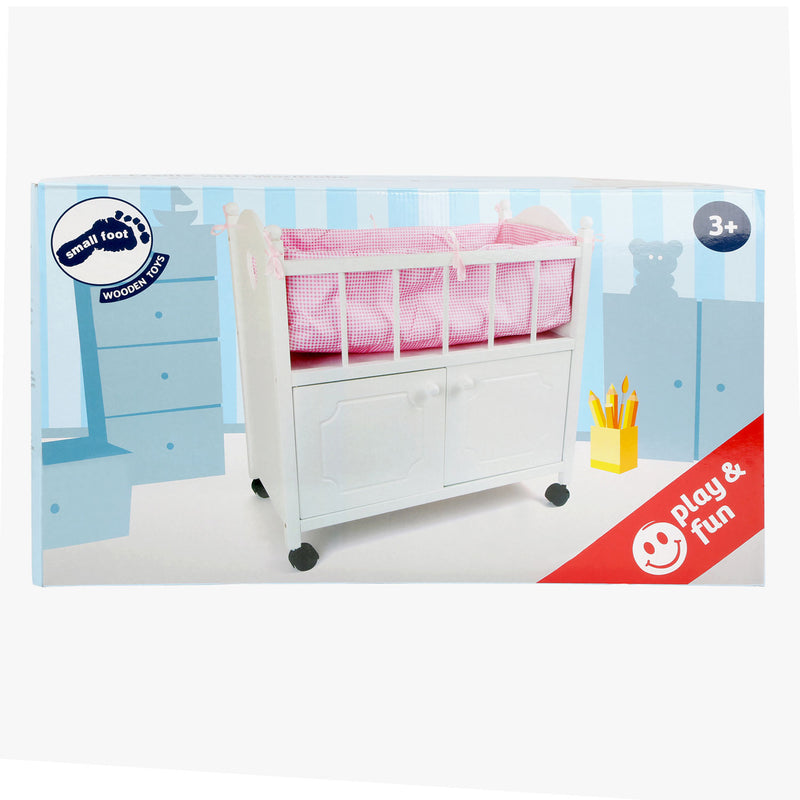 Load image into Gallery viewer, Small Foot Houten Poppenbed met Ladekast