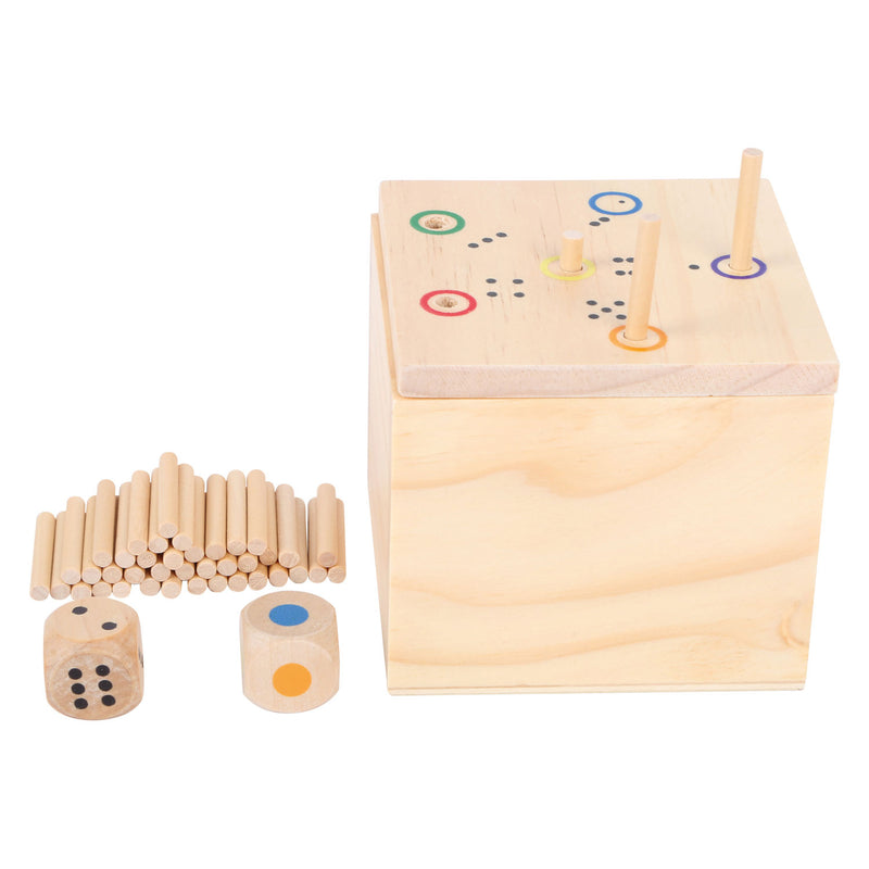 Afbeelding laden in galerijviewer, Small foot - dobbelspel in a box 6 out
