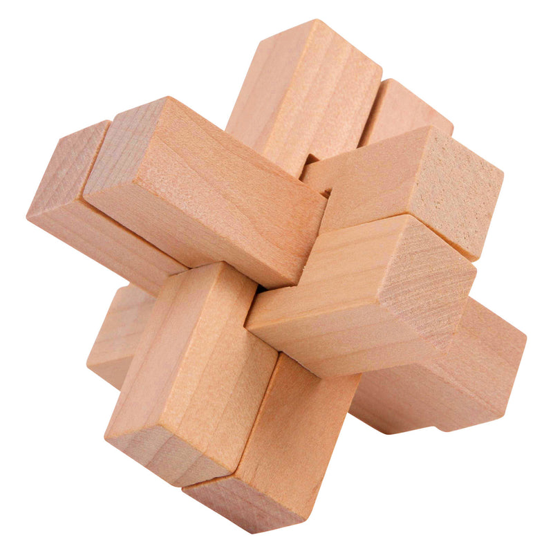 Afbeelding laden in galerijviewer, Small foot - houten breinpuzzels, set van 4