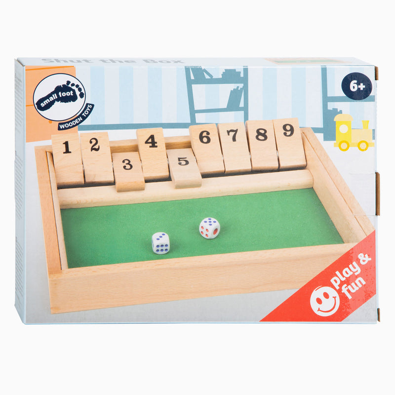 Load image into Gallery viewer, Small Foot Shut the Box Houten Dobbelspel