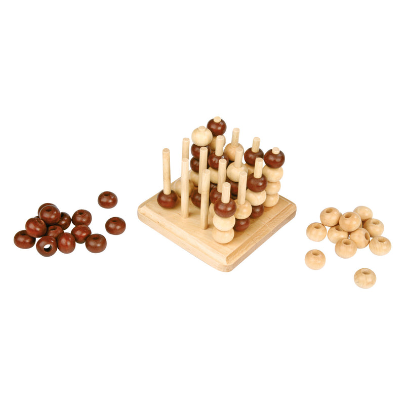 Load image into Gallery viewer, Small foot - foor n a row 3d houten strategiespel