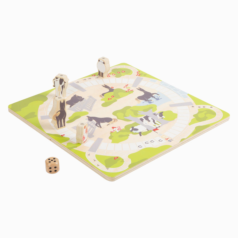 Afbeelding laden in galerijviewer, Small foot - houten spellen 4in1 collectie